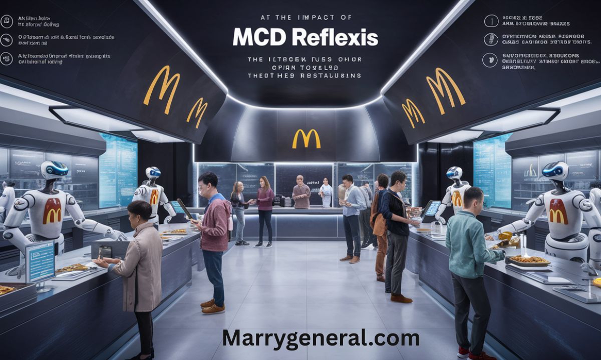 Benefits of MCD Reflexis Benefits of MCD Reflexis