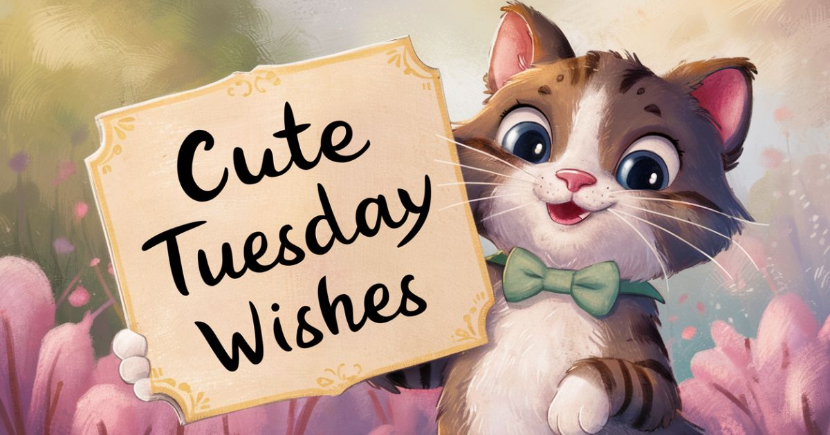 Cute Tuesday Wishes Cute Tuesday Wishes