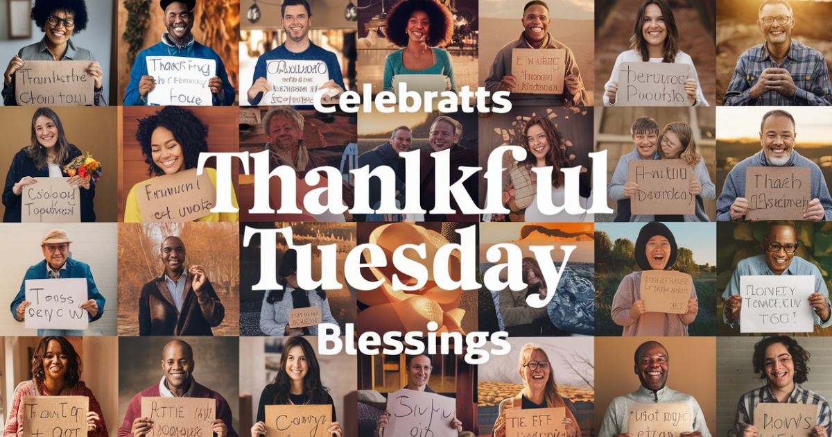 Thankful Tuesday Blessings Thankful Tuesday Blessings