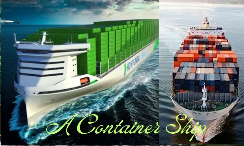 A Container Ship