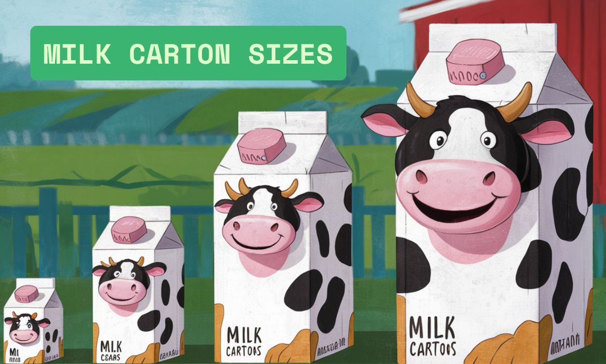 Milk Carton Sizes